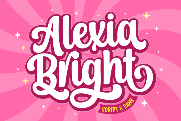 Alexia Bright: A Delicate Script Font
