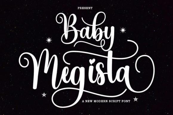 Baby Megista: A Dazzling Script Font