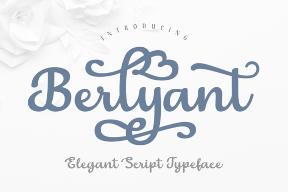 Berlyant: A Stylish Script Font