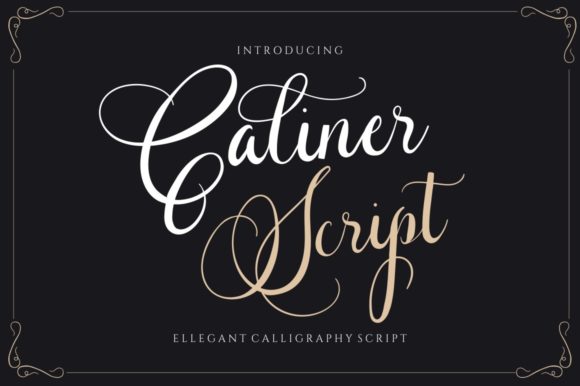Caliner Script: Elegant Font for Creative Makers