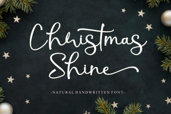 Christmas Shine Font Review