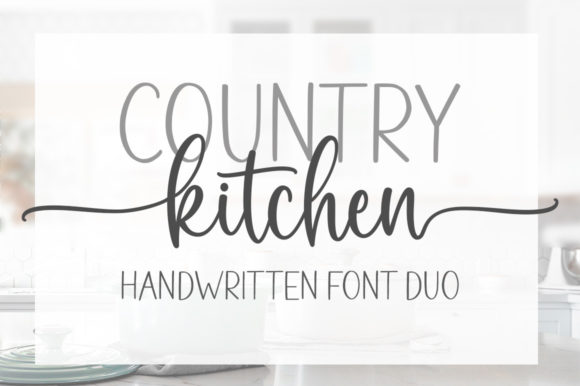 Country Kitchen Font Review