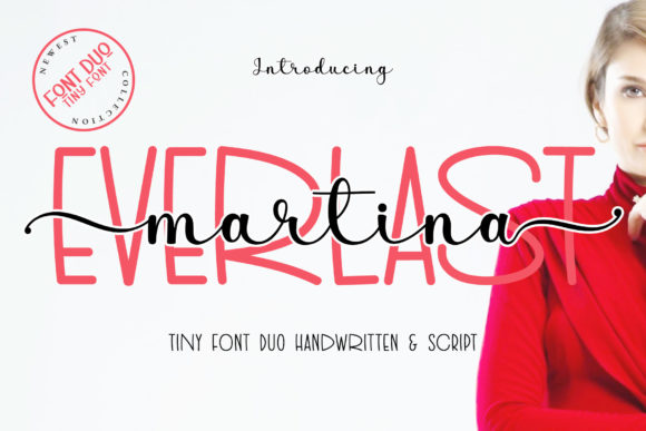 Everlast Martina: A Sweet Script Font