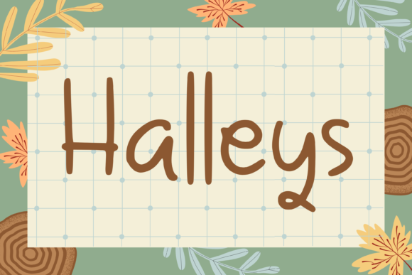 Halleys: A Font for Polished Branding