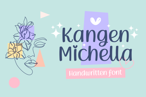 Kangen Michella: A Cute Handwritten Font