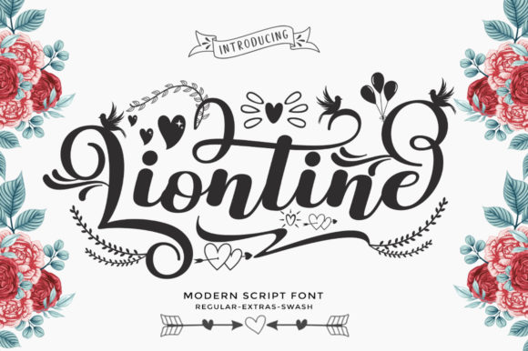 Liontine Script: Elegant Font for Business