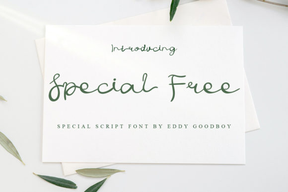 Special Free: A Quirky Font for Creative Projects