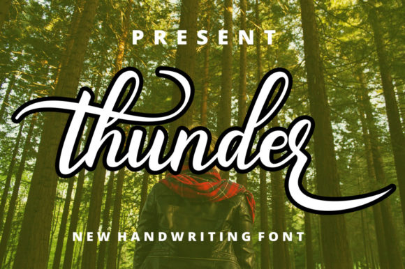 Thunder: A Stylish Handwritten Font